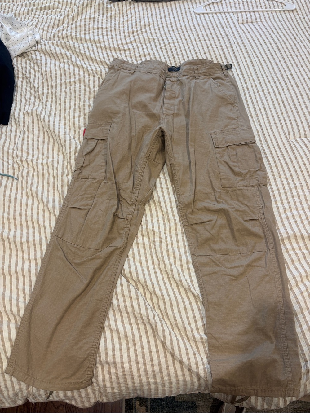 Men's Cargo Pants in Khaki - Classic Utility Style